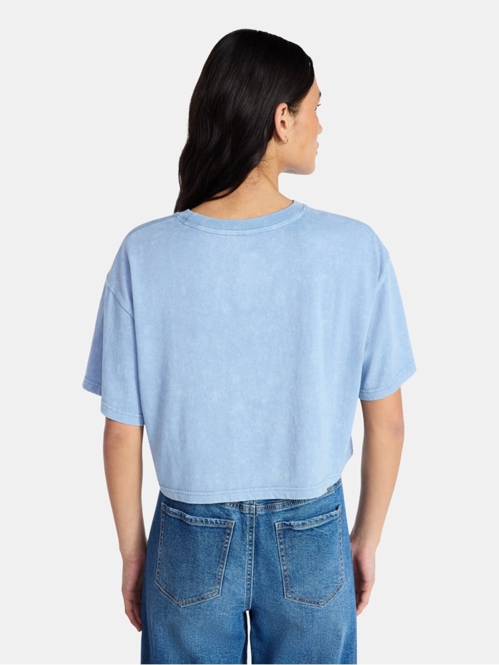 Backstreet Boys Light Blue Cropped Graphic Tee - Picture 3 of 6